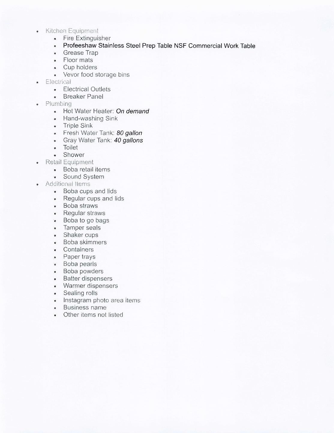 2008 MIRAGE FOOD Base